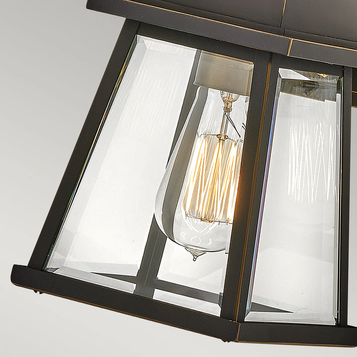 Bainbridge Small/Medium Wall Lantern - Oil Rubbed Bronze Finish - Image 4