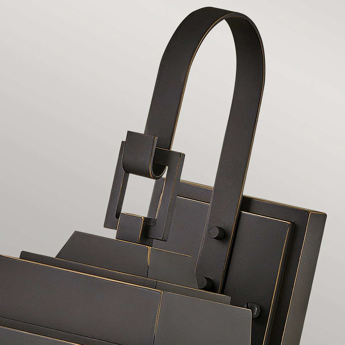 Bainbridge Small/Medium Wall Lantern - Oil Rubbed Bronze Finish - Image 6
