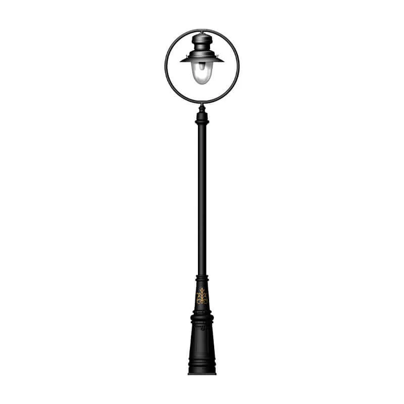 Bairnsdale 1Lt Lamp Post - Cast Iron/Copper - Image 11