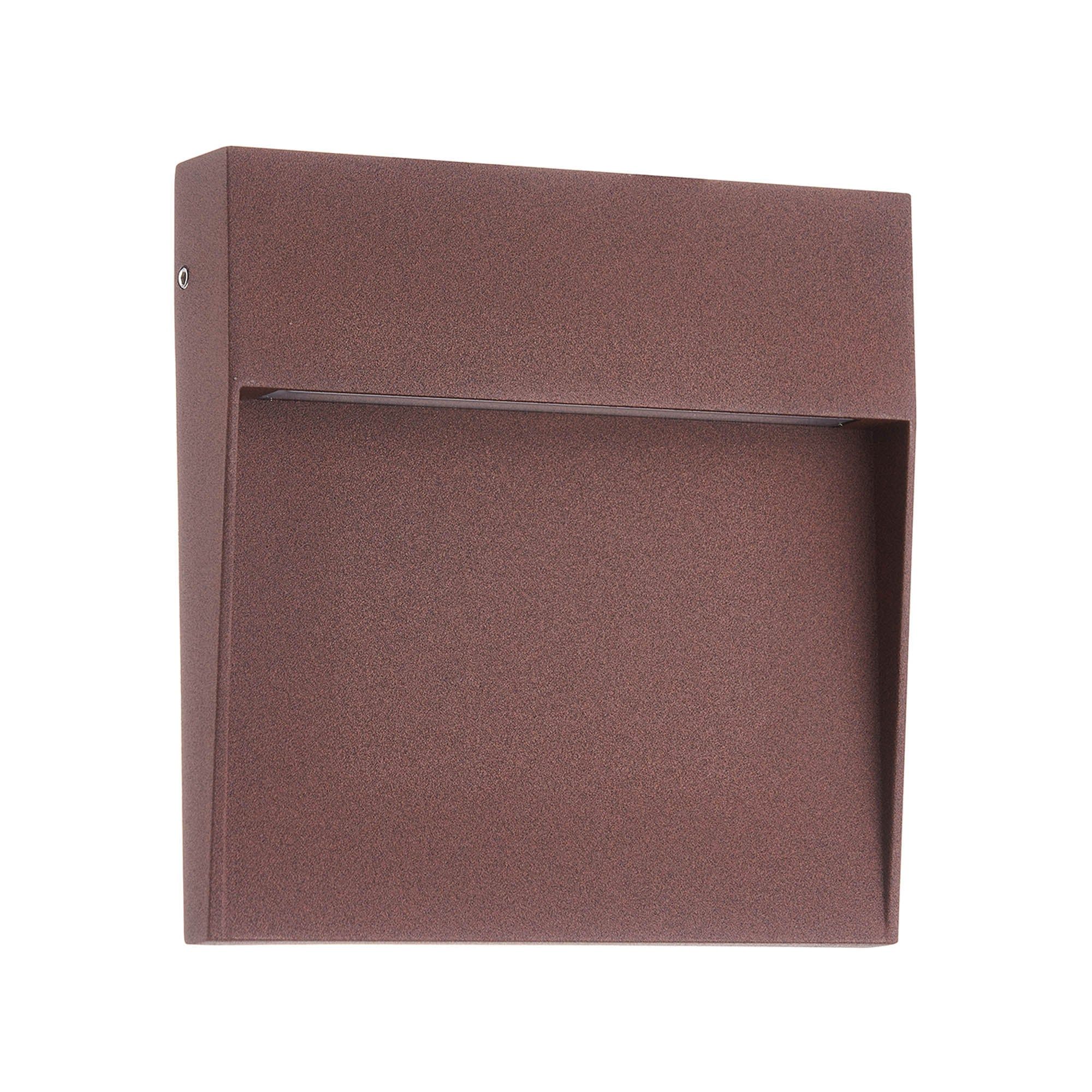 Baker Outdoor Wall Lamp Small/Medium Square IP54, Sand White, Anthracite, Rust Brown - Image 6
