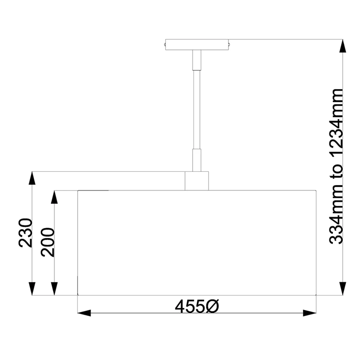 Balance 1 Light Pendant - Various Finishes - Image 19