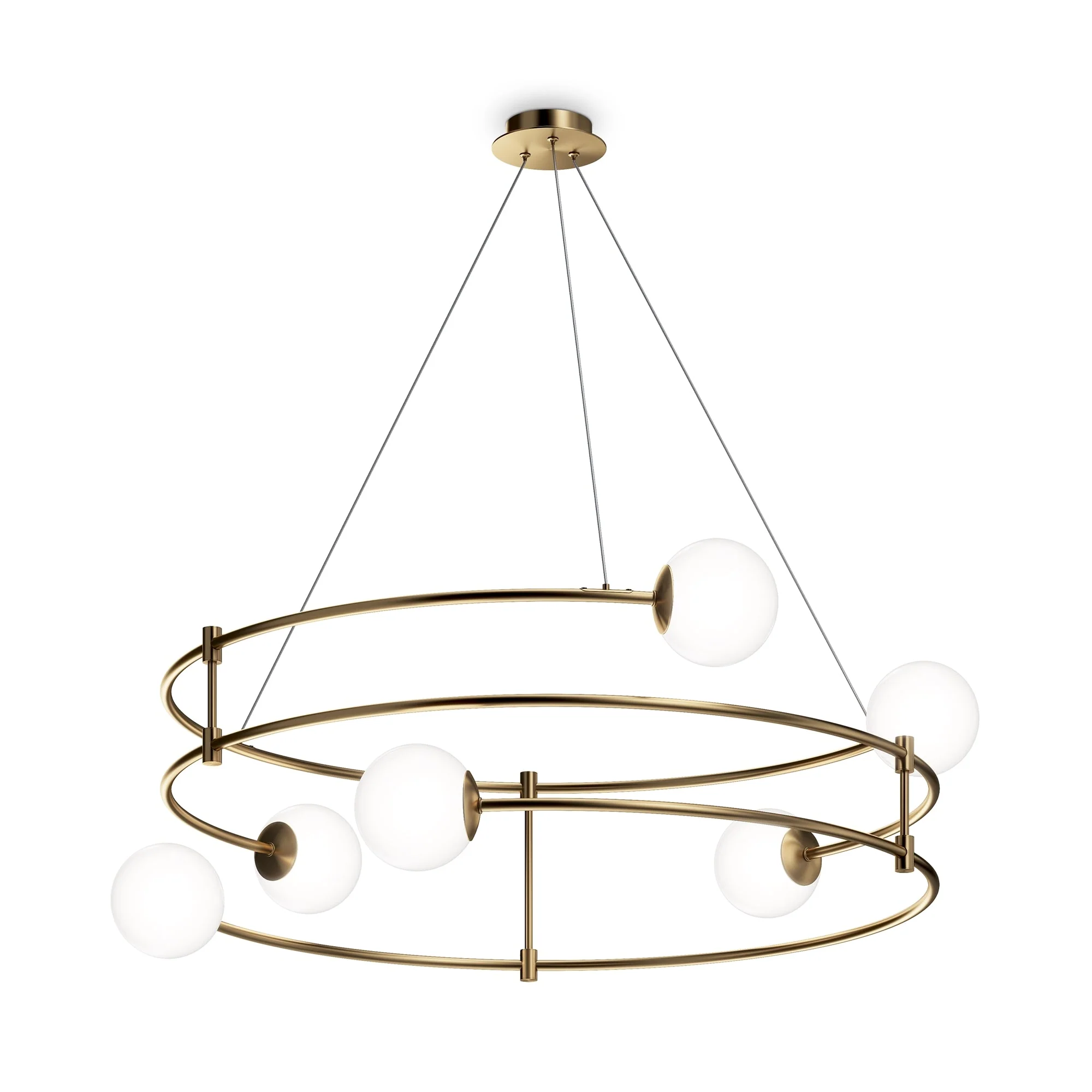Balance 4/6Lt Centre Light - Gold/ Black Finish - Image 12