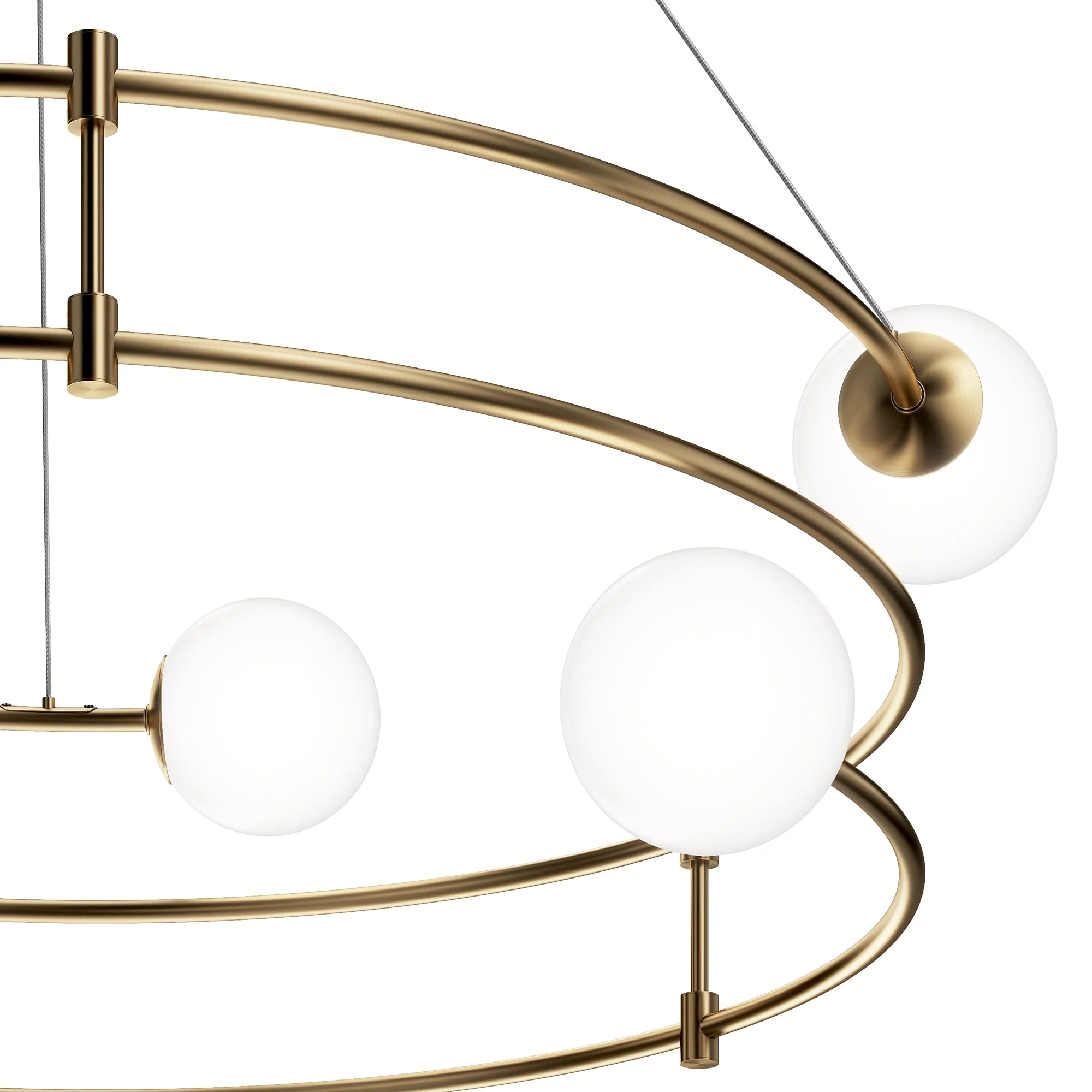 Balance 4/6Lt Centre Light - Gold/ Black Finish - Image 13