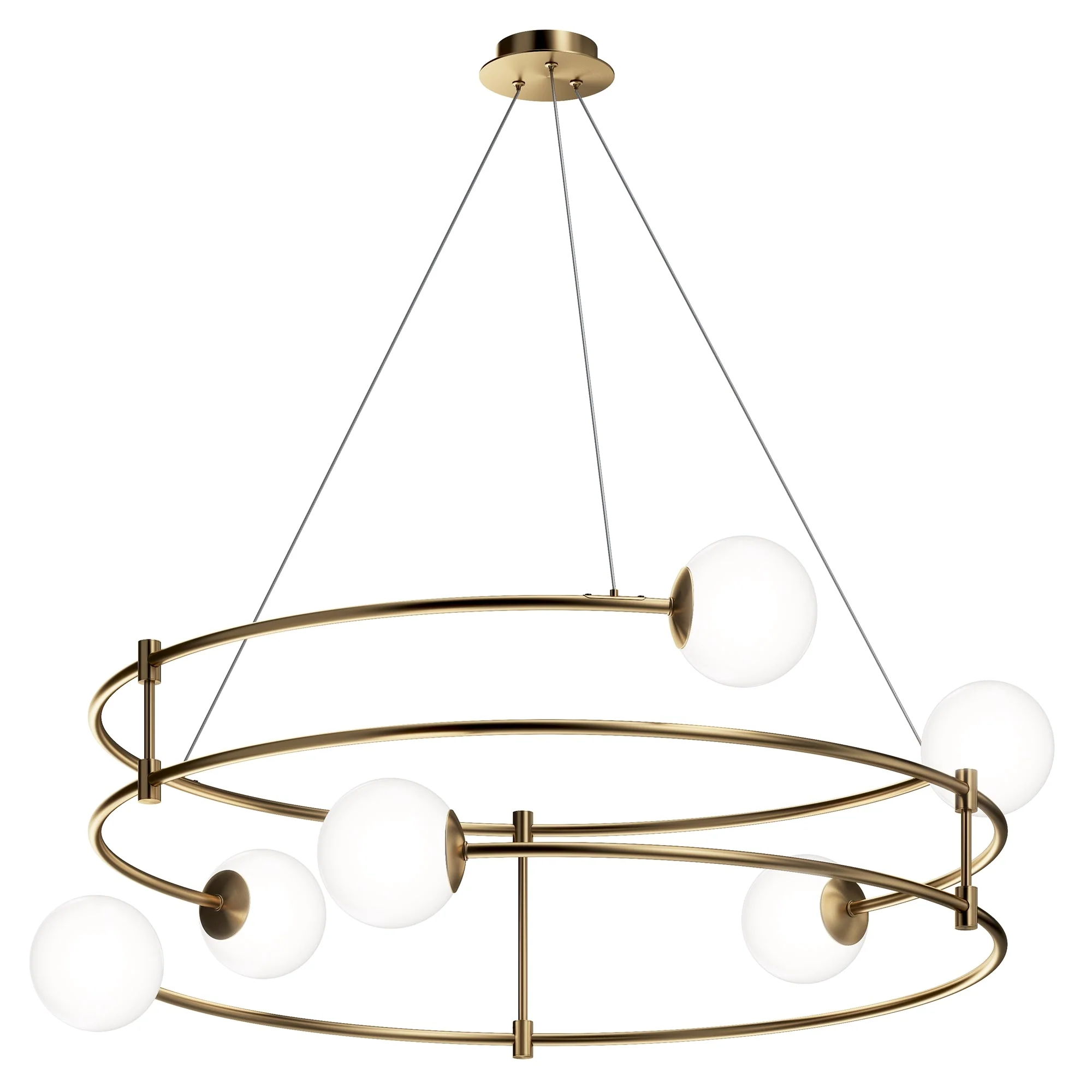 Balance 4/6Lt Centre Light - Gold/ Black Finish - Image 4