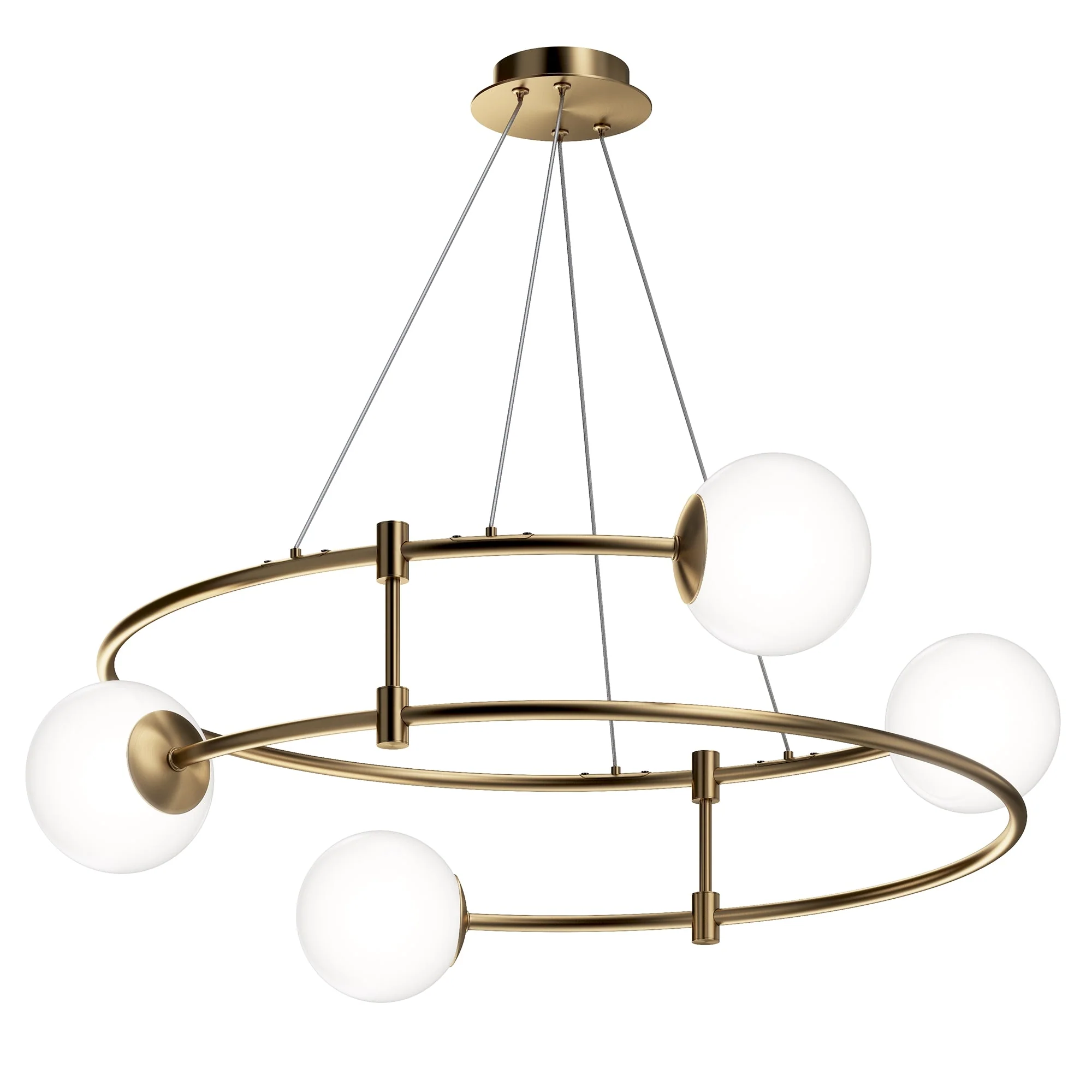 Balance 4/6Lt Centre Light - Gold/ Black Finish - Image 8