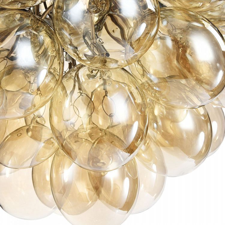 Balbo Centre Ceiling Light - Cognac/Smoky Finish IP20 - Image 2