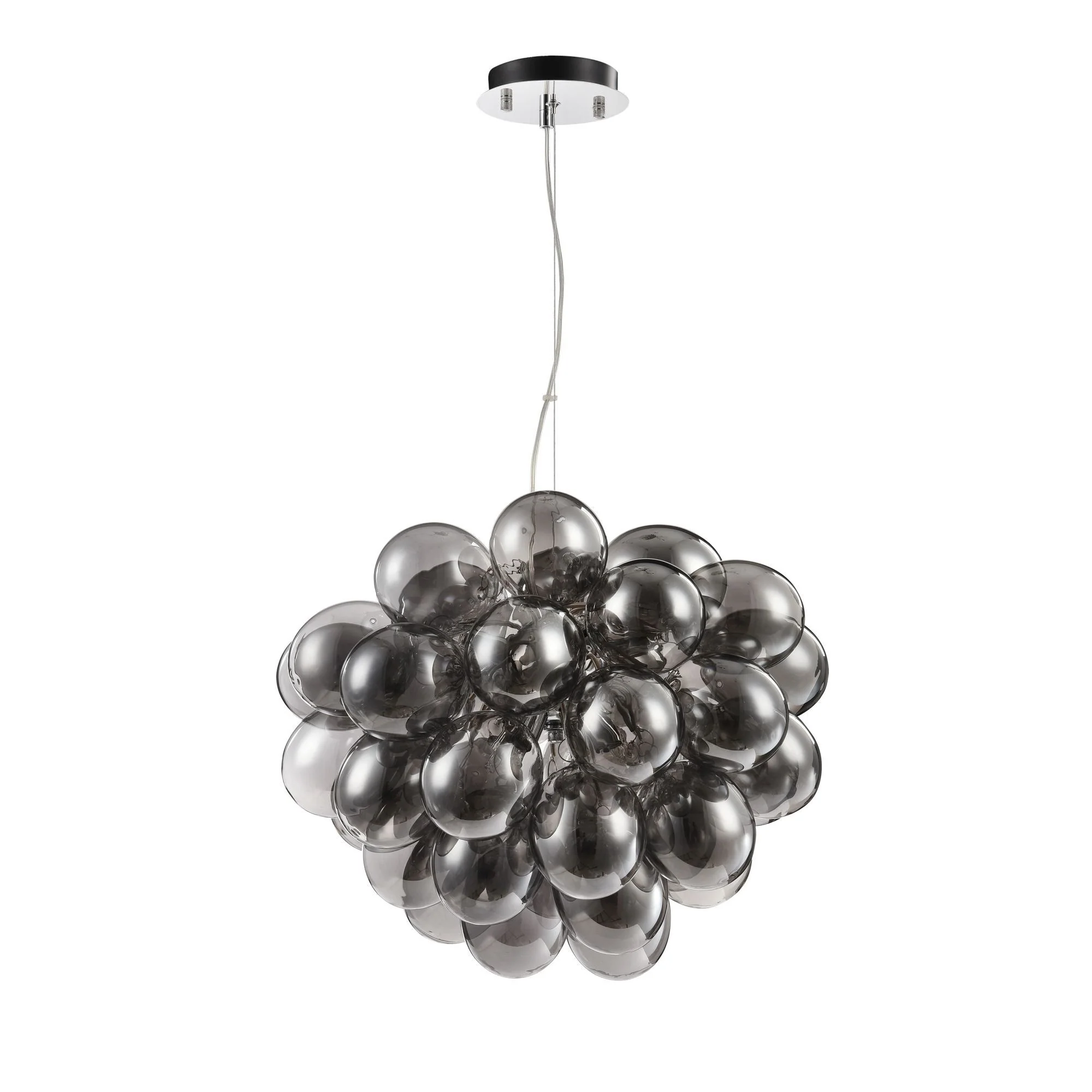Balbo Centre Ceiling Light - Cognac/Smoky Finish IP20 - Image 4