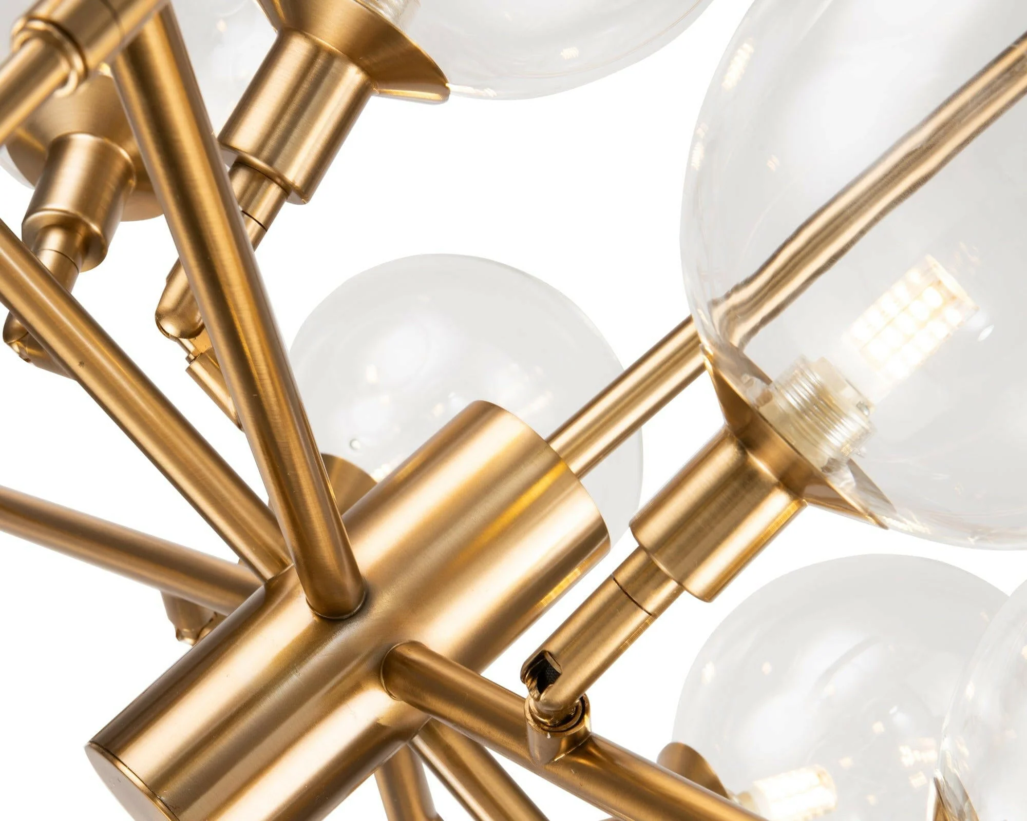 Baldwin Ceiling Lamp Antique Brass G9 - Image 3