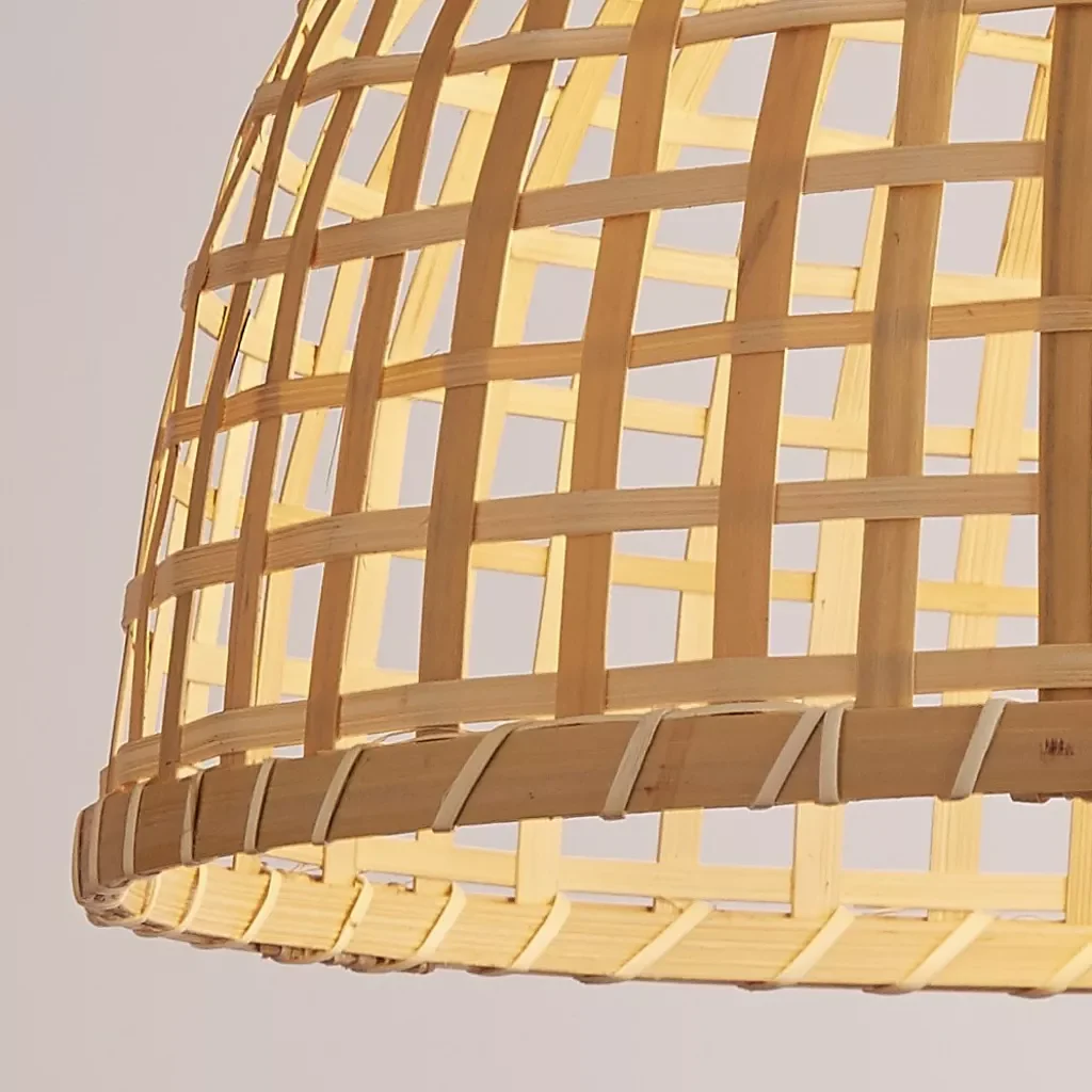 Bali Pendant- Bamboo Finish - Image 4