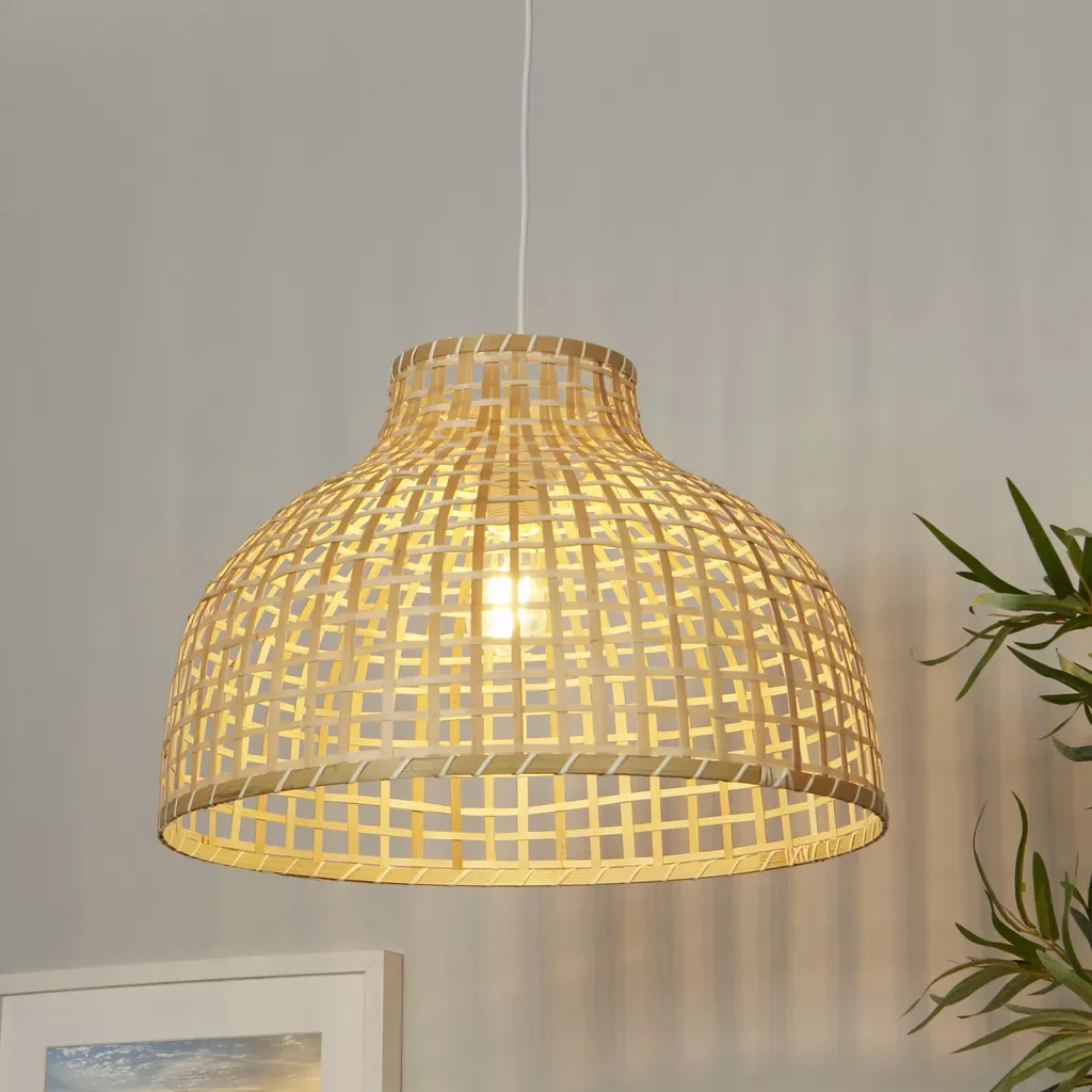 Bali Pendant- Bamboo Finish - Image 7