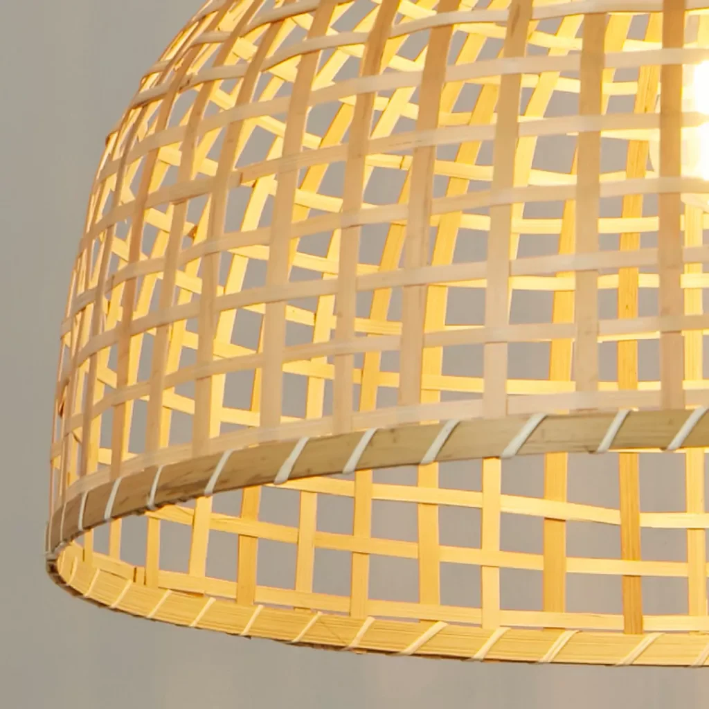 Bali Pendant- Bamboo Finish - Image 8