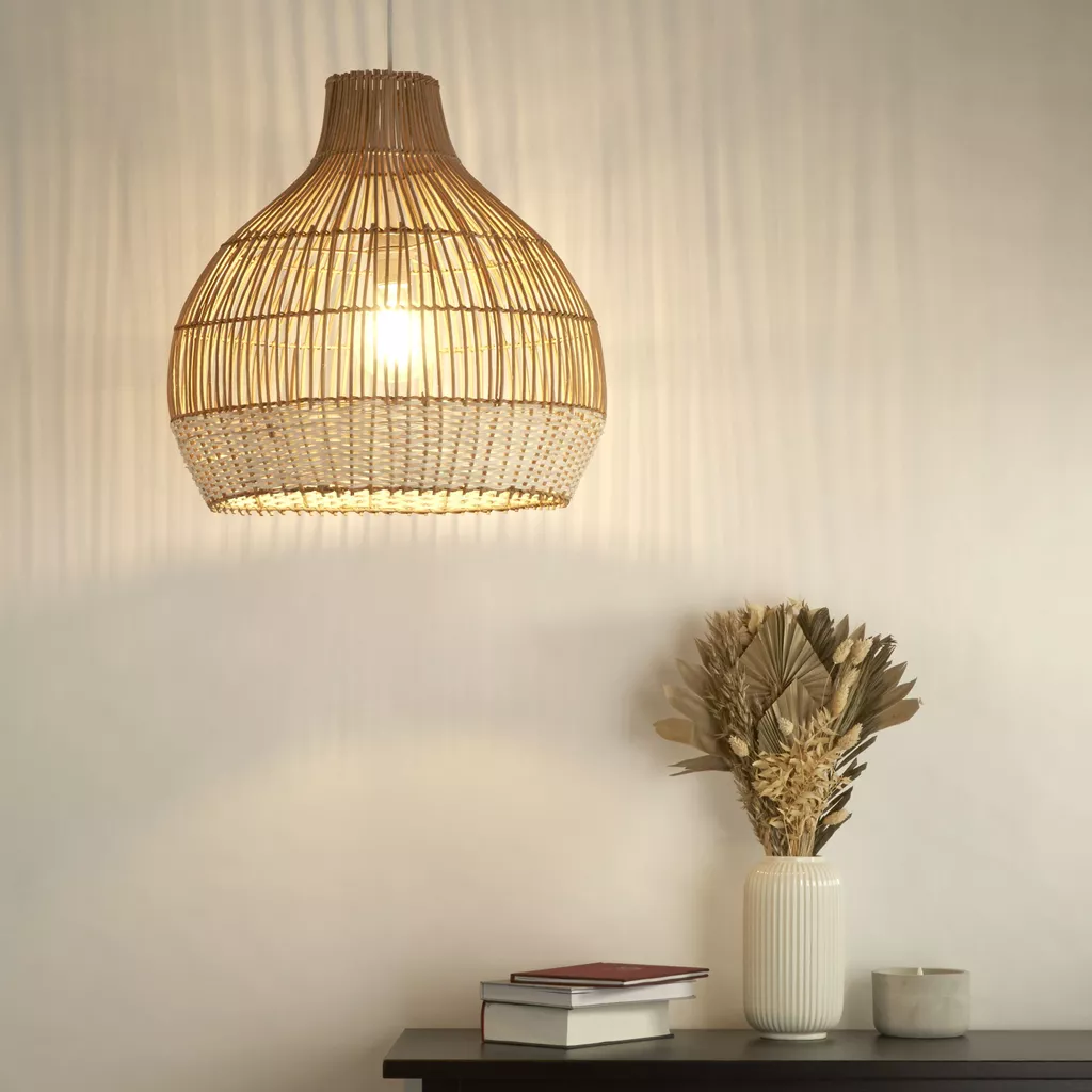 Bali Pendant - Rattan Finish - Image 3