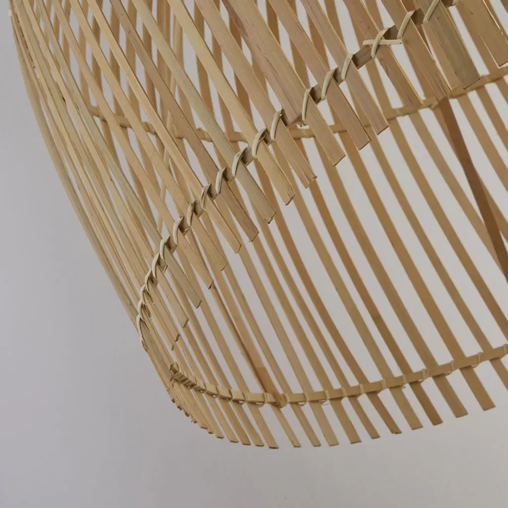 Bali Round Pendant - Bamboo - Image 4