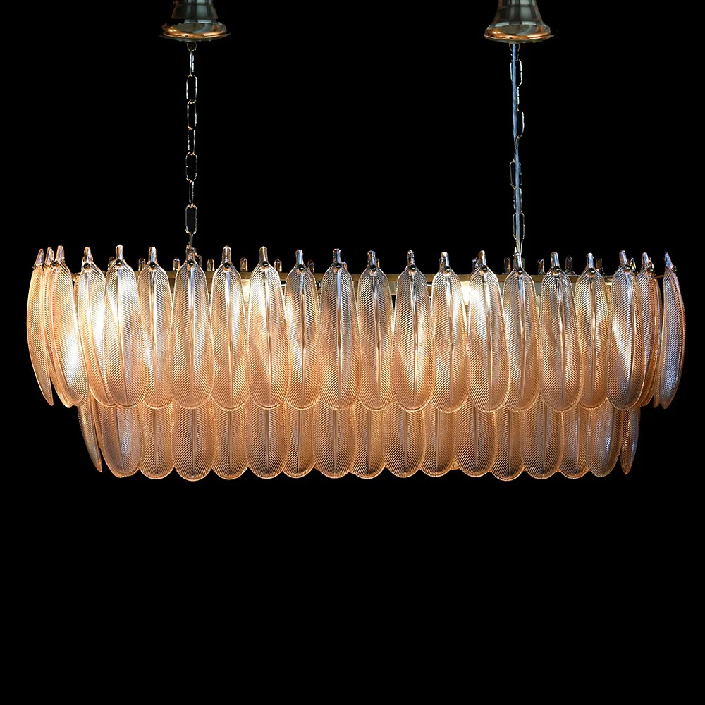 Ballater Metal Petal Chandelier - Image 2