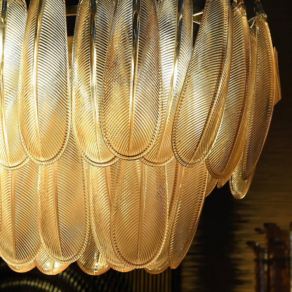 Ballater Metal Petal Chandelier - Image 3