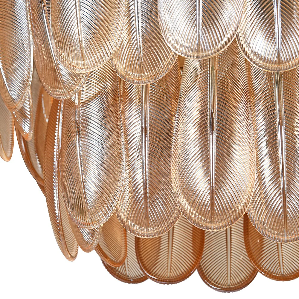 Ballater Metal Petal Chandelier - Image 4