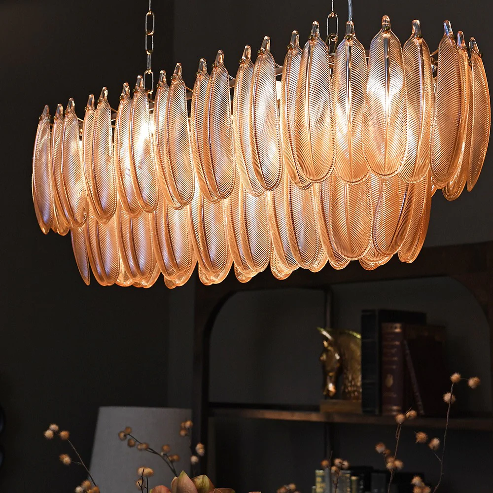 Ballater Metal Petal Chandelier - Image 5