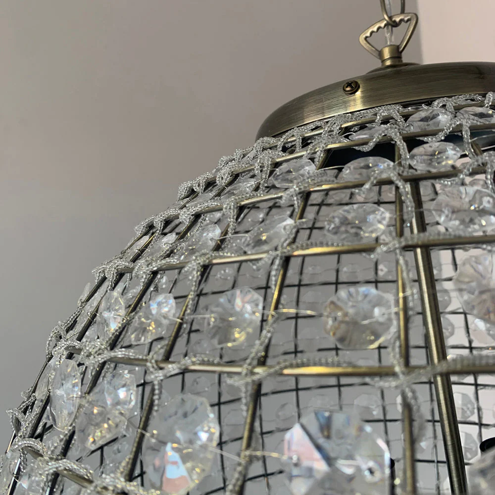Ballon Crystal Ceiling Light In Various Sizes & Finishes - Image 4