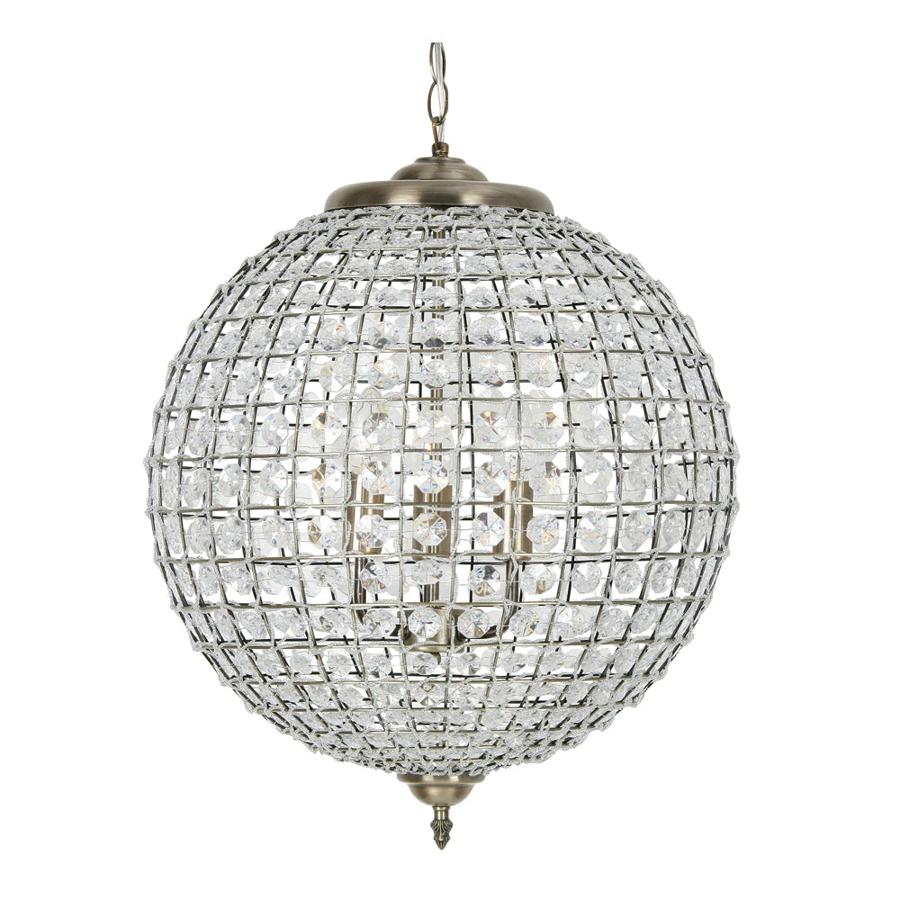 Ballon Crystal Ceiling Light In Various Sizes & Finishes - Image 8