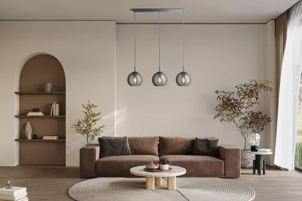Balls 3Lt Bar Pendant- Various Finishes - Image 11