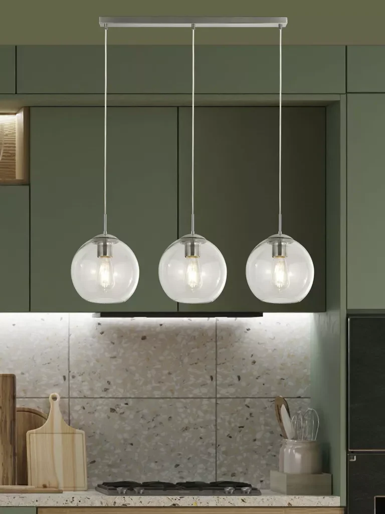 Balls 3Lt Bar Pendant- Various Finishes - Image 14