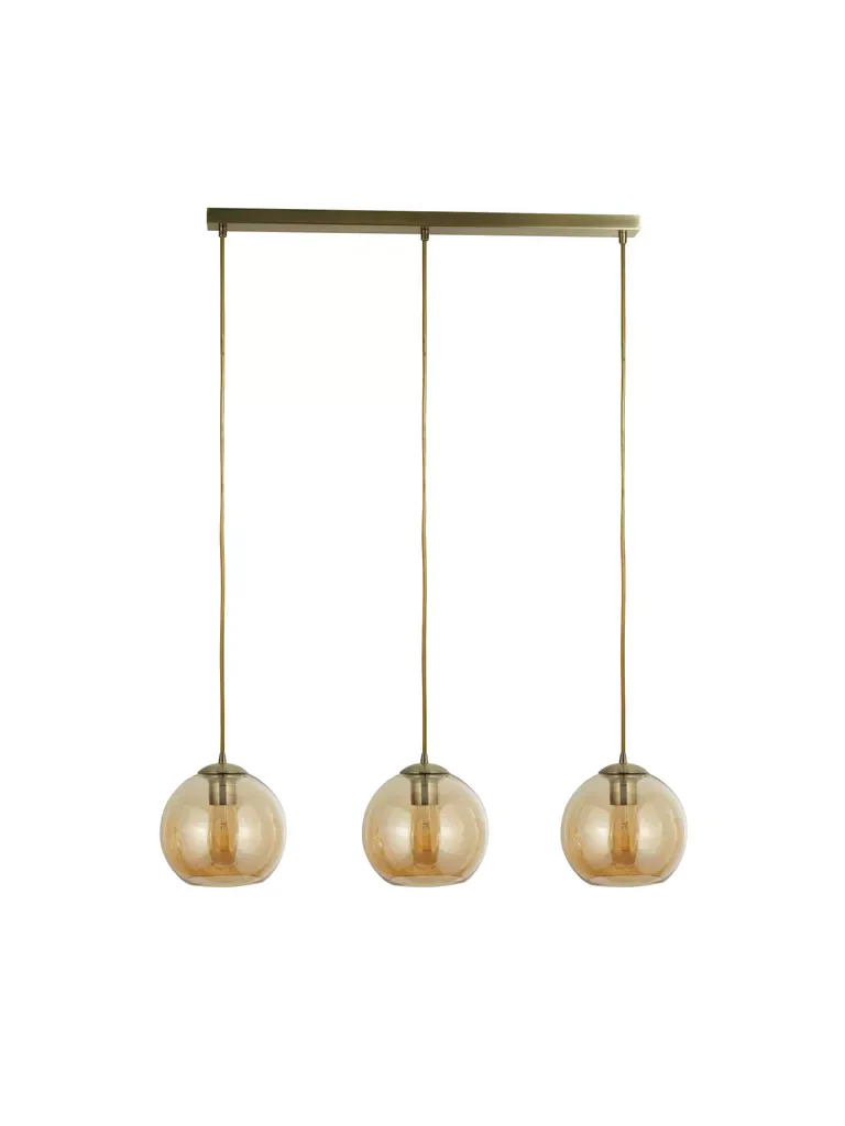 Balls 3Lt Bar Pendant- Various Finishes - Image 7