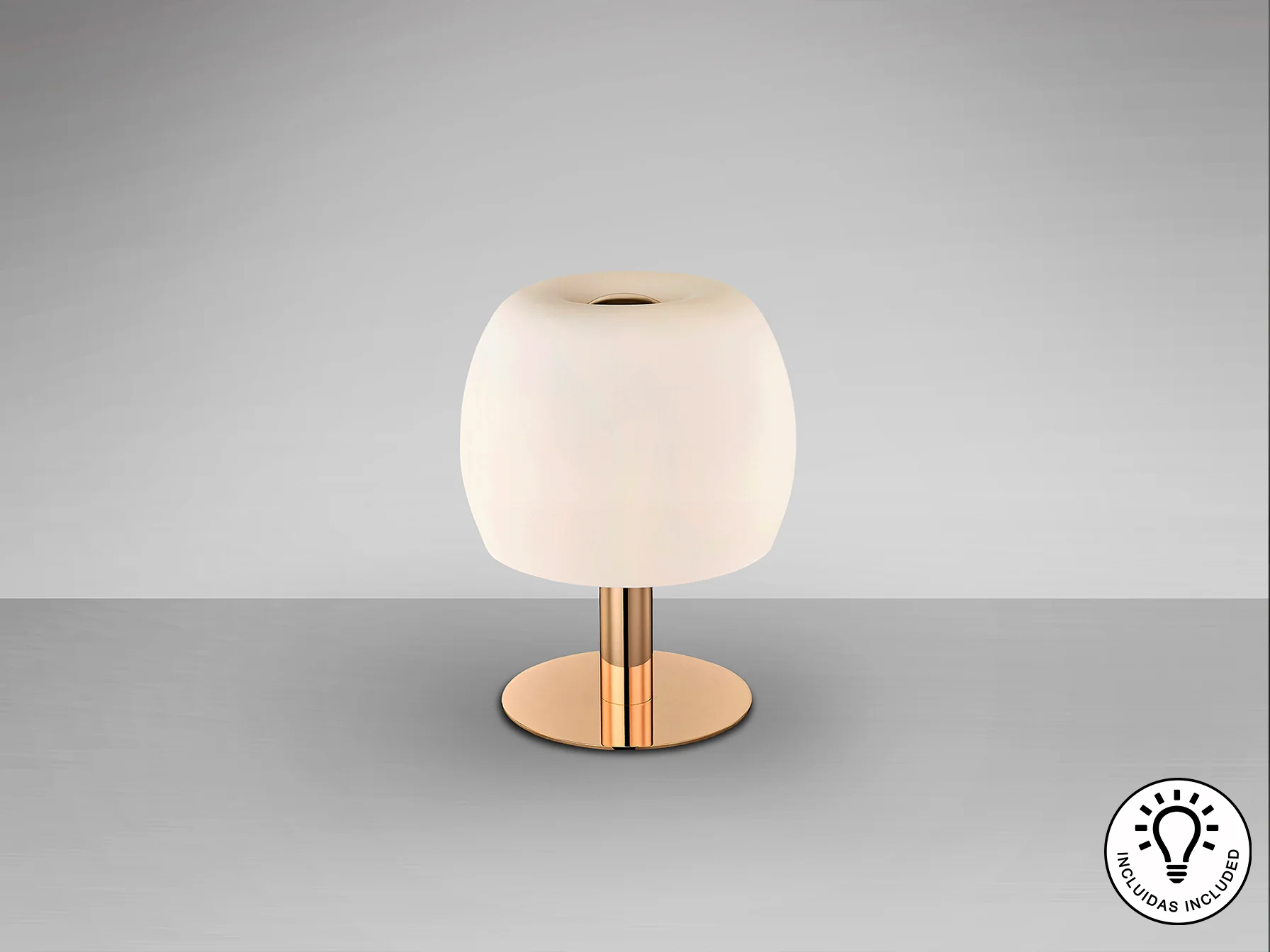 Baloon Table Lamp- Gold Opal Finish - Image 3