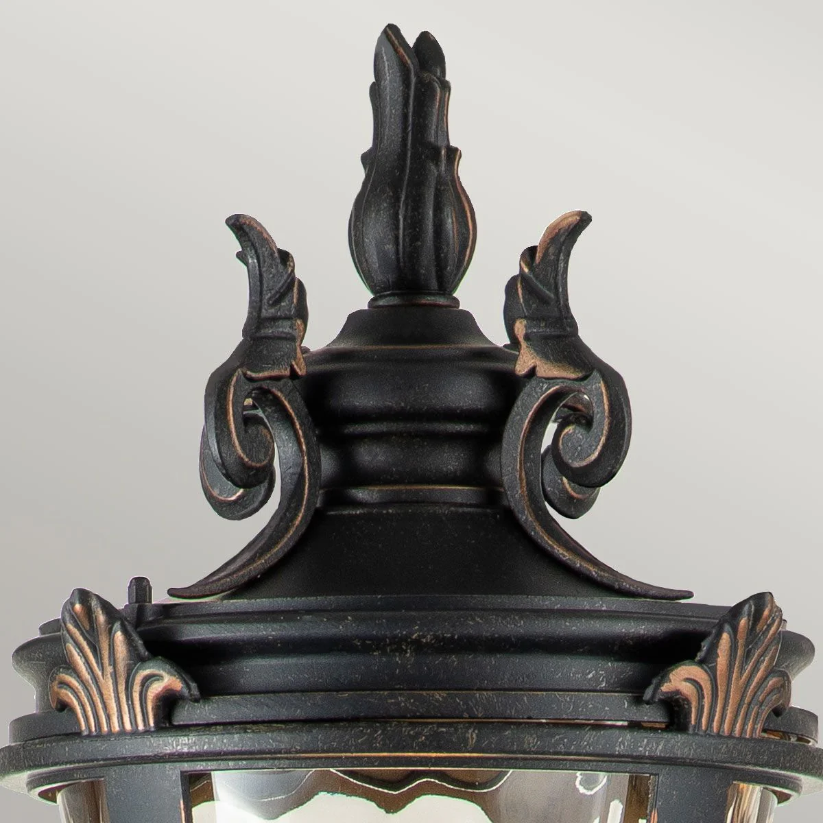 Baltimore 1 Light Medium/Large Pillar - Weathered Bronze IP44 E27 - Image 3