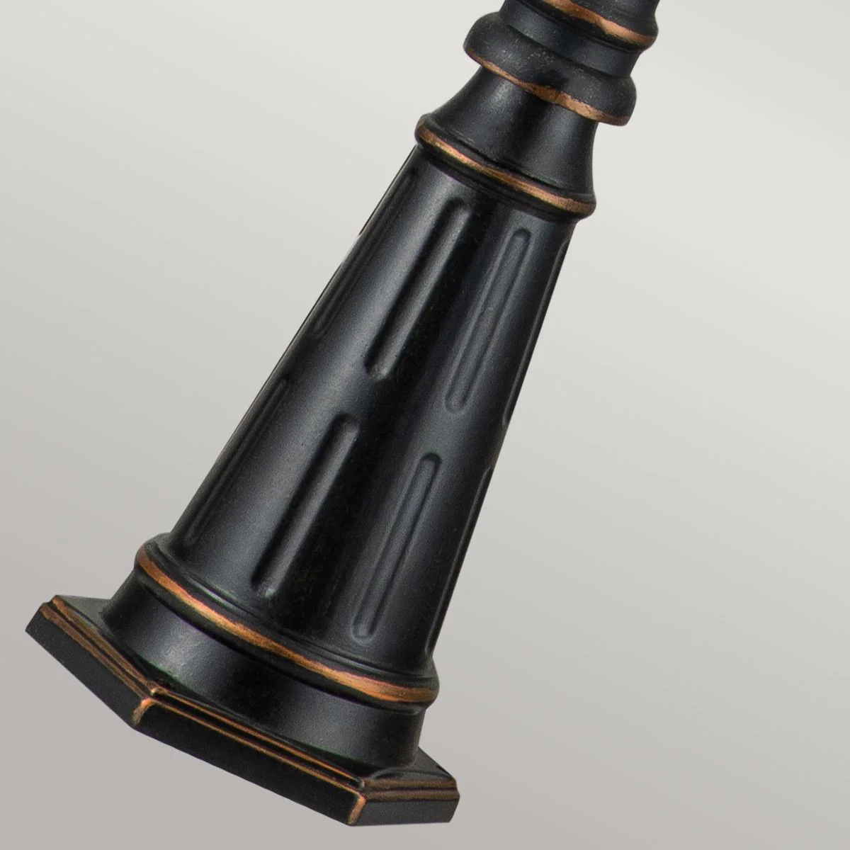Baltimore 1 Light Medium/Large Pillar - Weathered Bronze IP44 E27 - Image 8