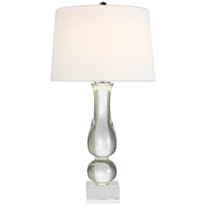 Balustrade Table Lamp - Alabaster/Crystal - Image 2
