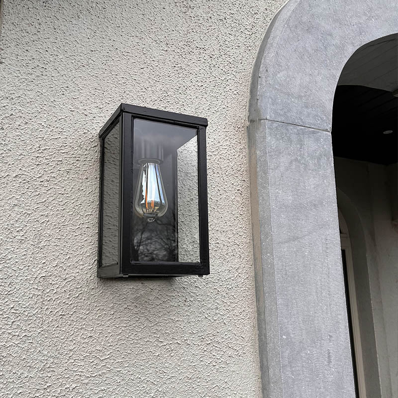 Balwyn 1/2Lt Outdoor Wall Light - Galvanised Steel - Image 10