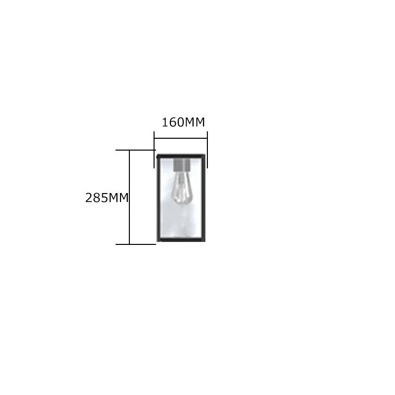 Balwyn 1/2Lt Outdoor Wall Light - Galvanised Steel - Image 11