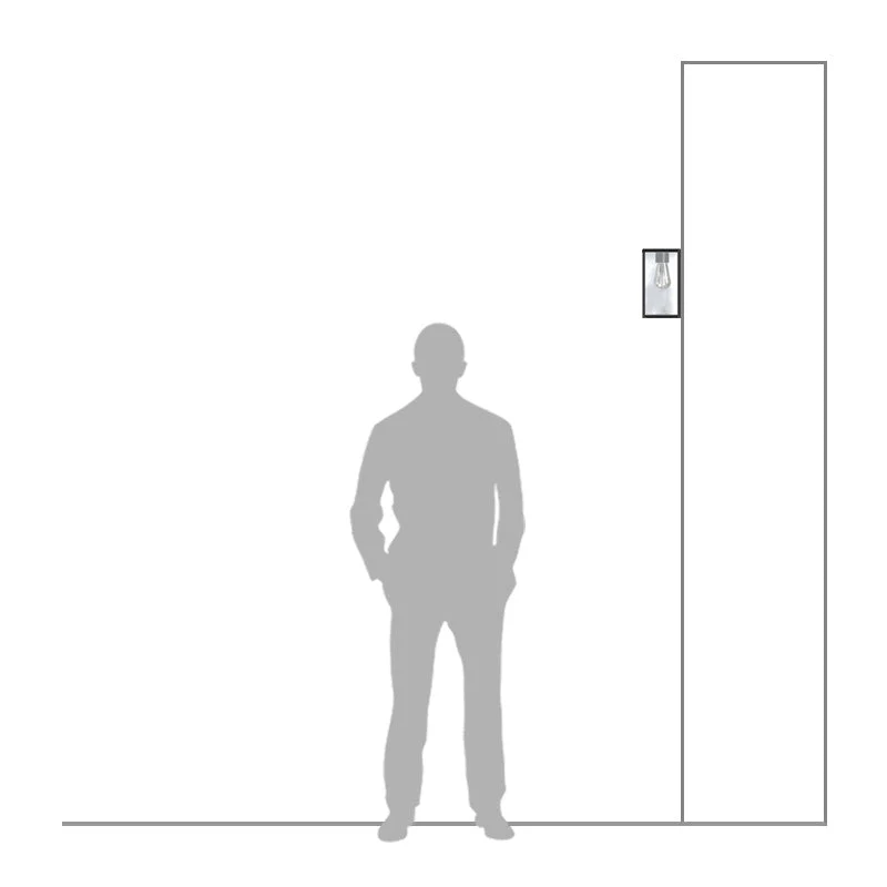 Balwyn 1/2Lt Outdoor Wall Light - Galvanised Steel - Image 12