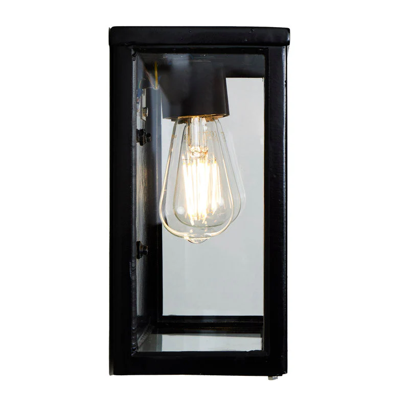 Balwyn 1/2Lt Outdoor Wall Light - Galvanised Steel - Image 4