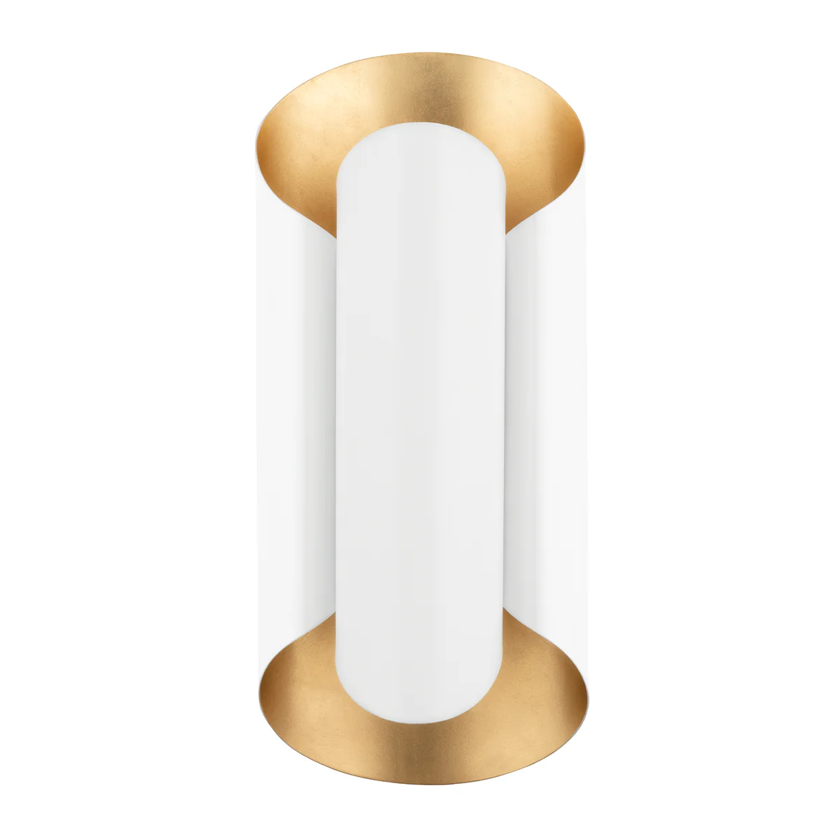 Banks 2Lt Wall Sconce - Black/White - Image 2