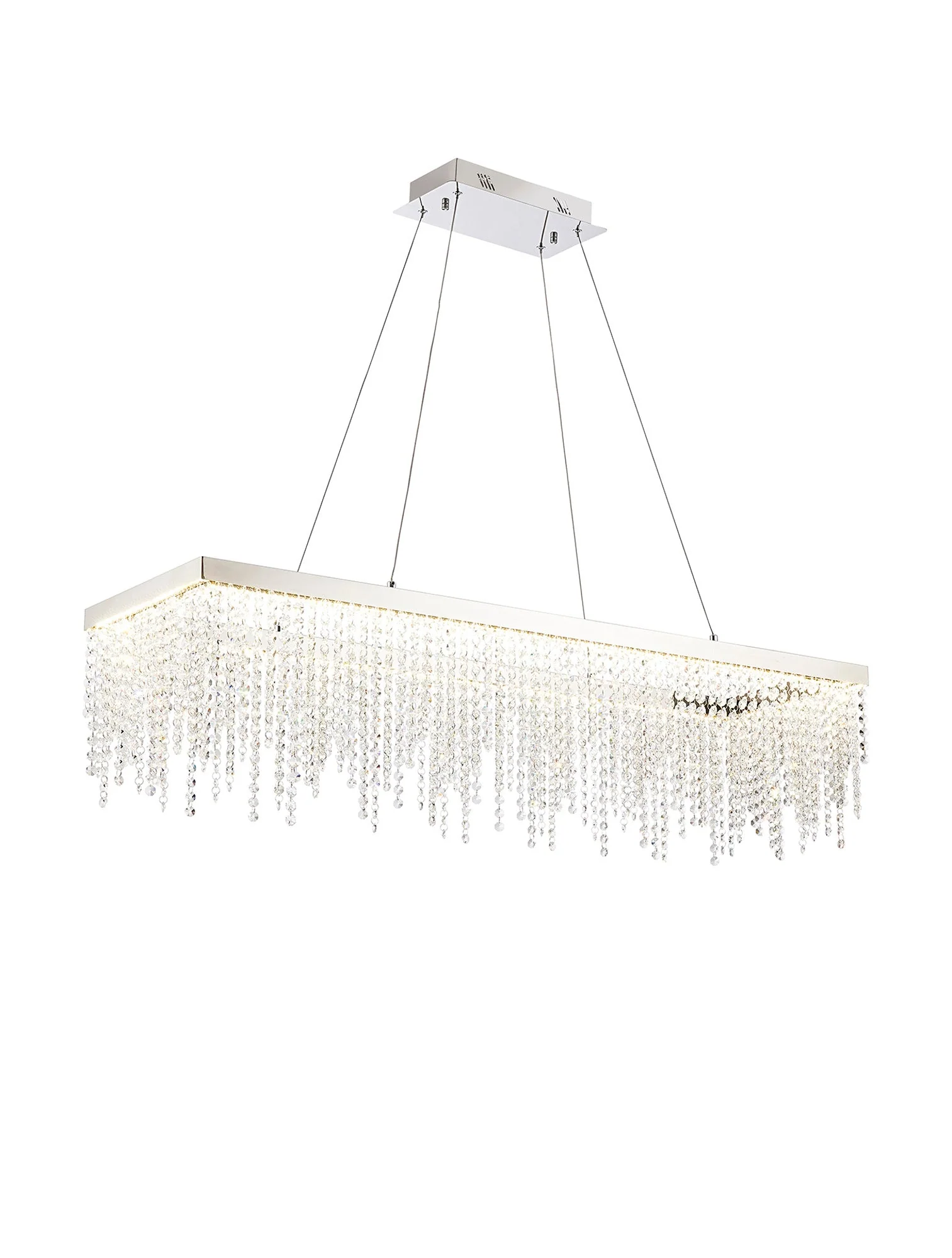 Bano LED Island Pendant - Polished Chrome/ French Gold - Various Sizes - Image 13