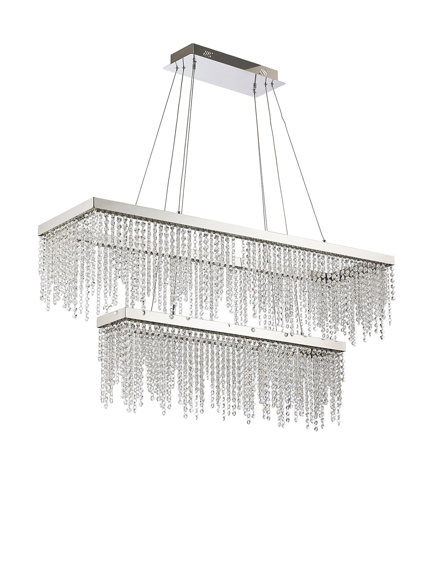 Bano LED Island Pendant - Polished Chrome/ French Gold - Various Sizes - Image 3