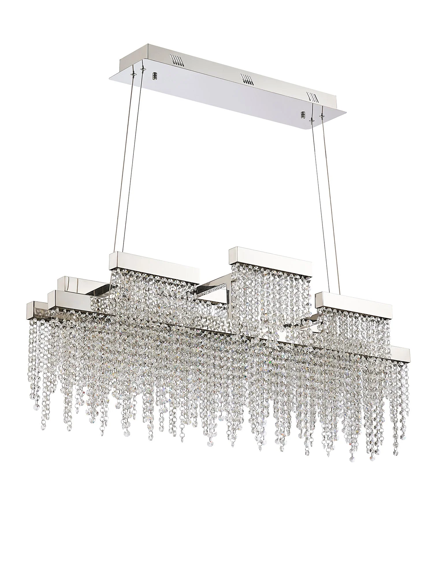 Bano LED Island Pendant - Polished Chrome/ French Gold - Various Sizes - Image 5