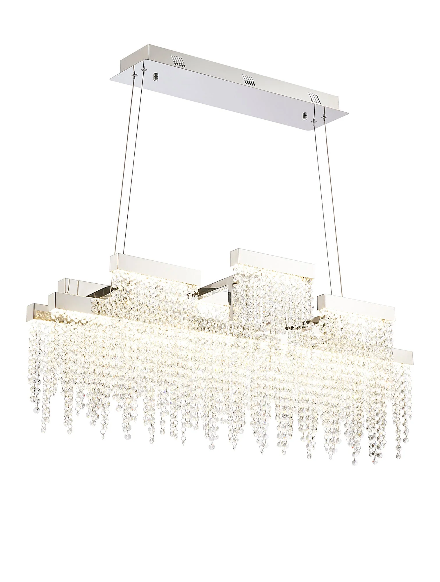 Bano LED Island Pendant - Polished Chrome/ French Gold - Various Sizes - Image 6