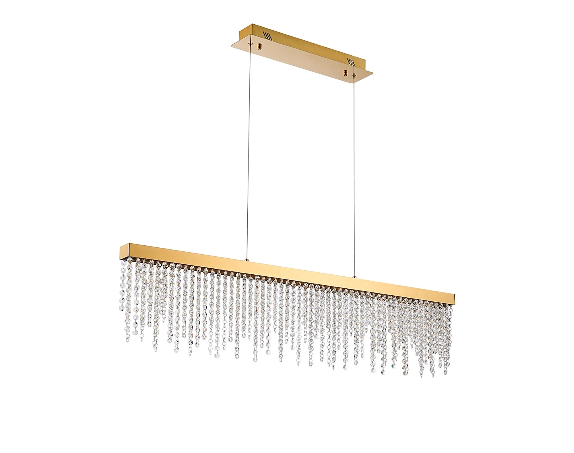 Bano LED Island Pendant - Polished Chrome/ French Gold - Various Sizes - Image 8
