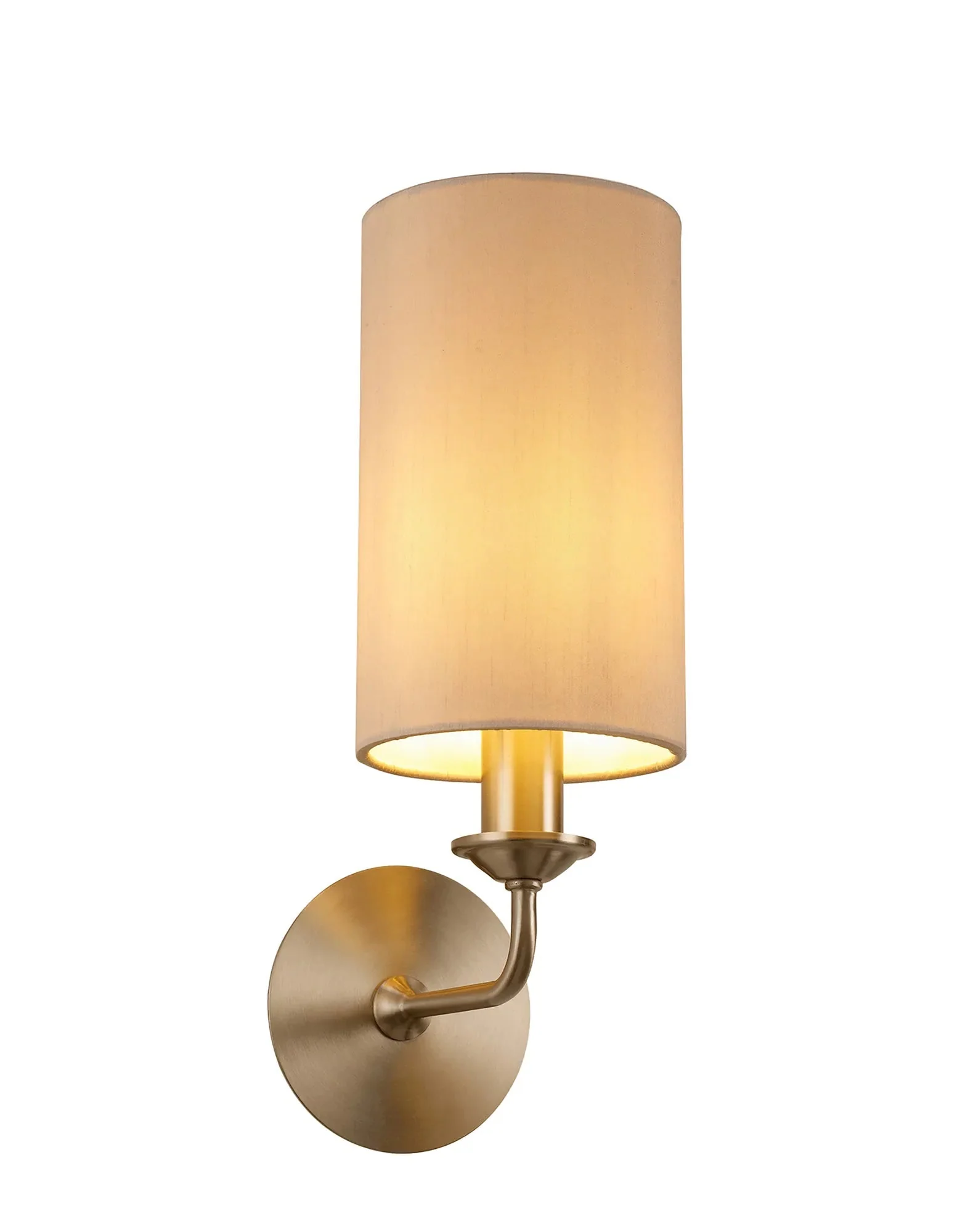 Banyan 1L Switched  Wall Light E14 With Antique Brass With Various Glass Shade Colours IP20 - Image 18