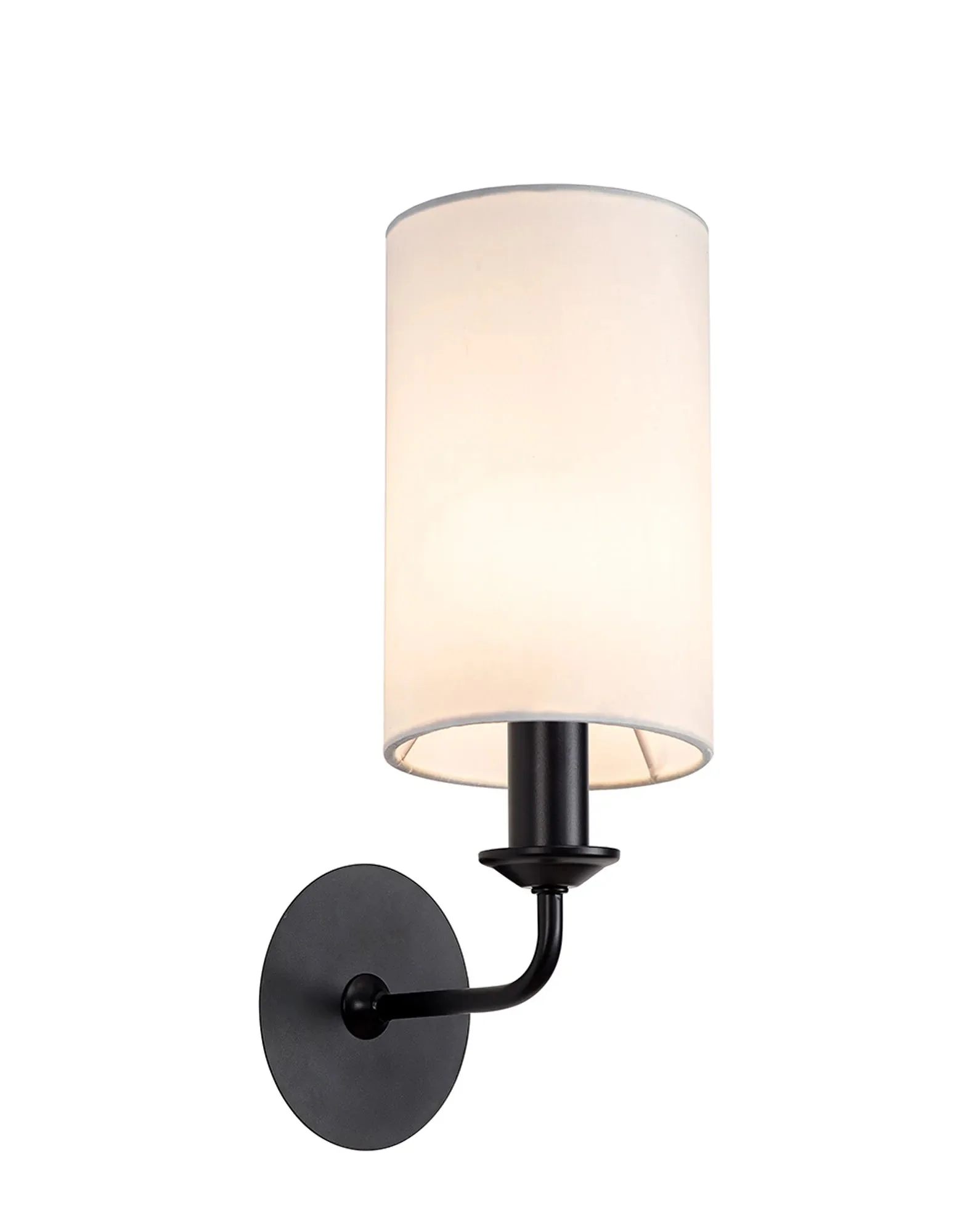 Banyan 1L Switched  Wall Light E14 With Antique Brass With Various Glass Shade Colours IP20 - Image 20