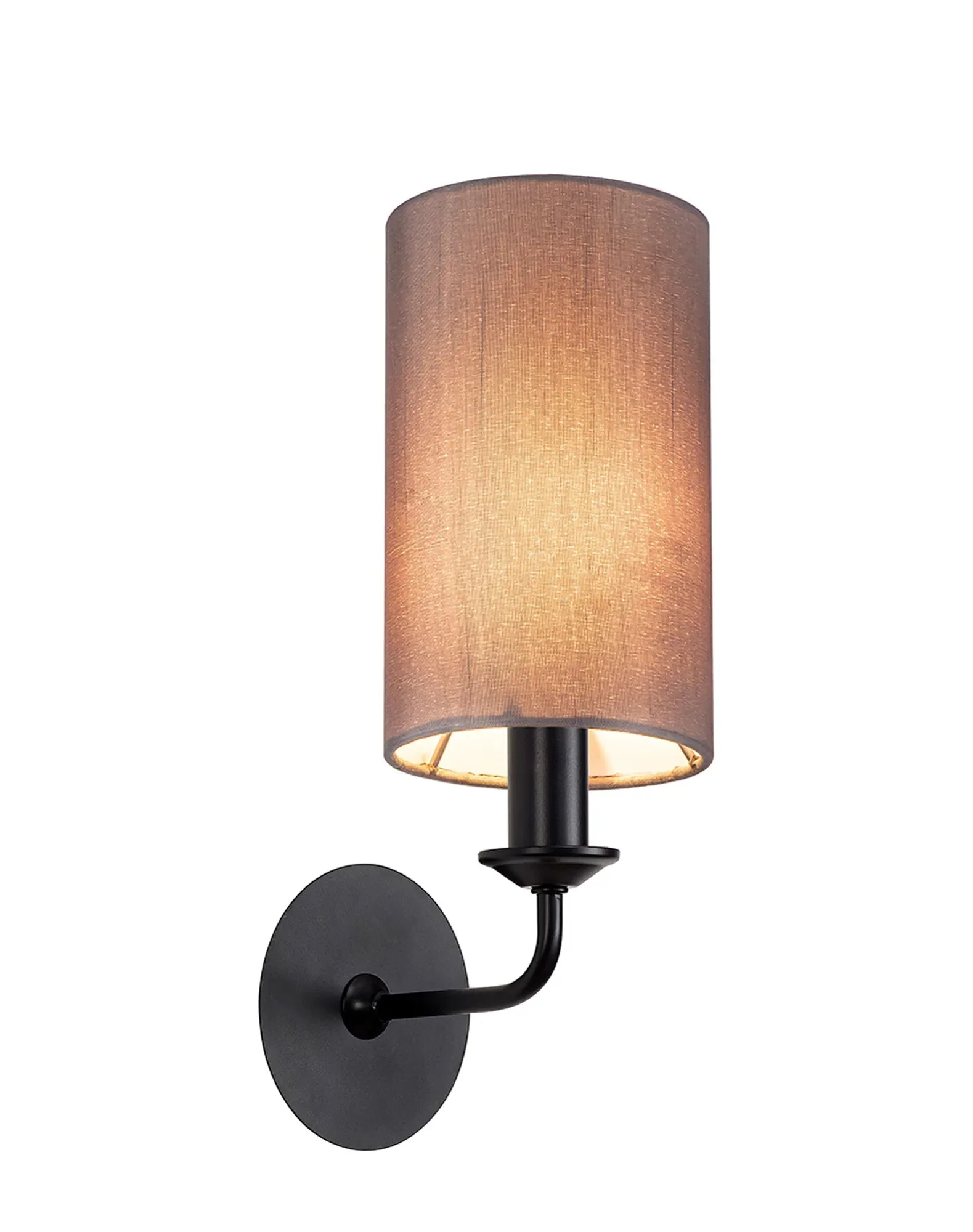 Banyan 1L Switched  Wall Light E14 With Antique Brass With Various Glass Shade Colours IP20 - Image 21