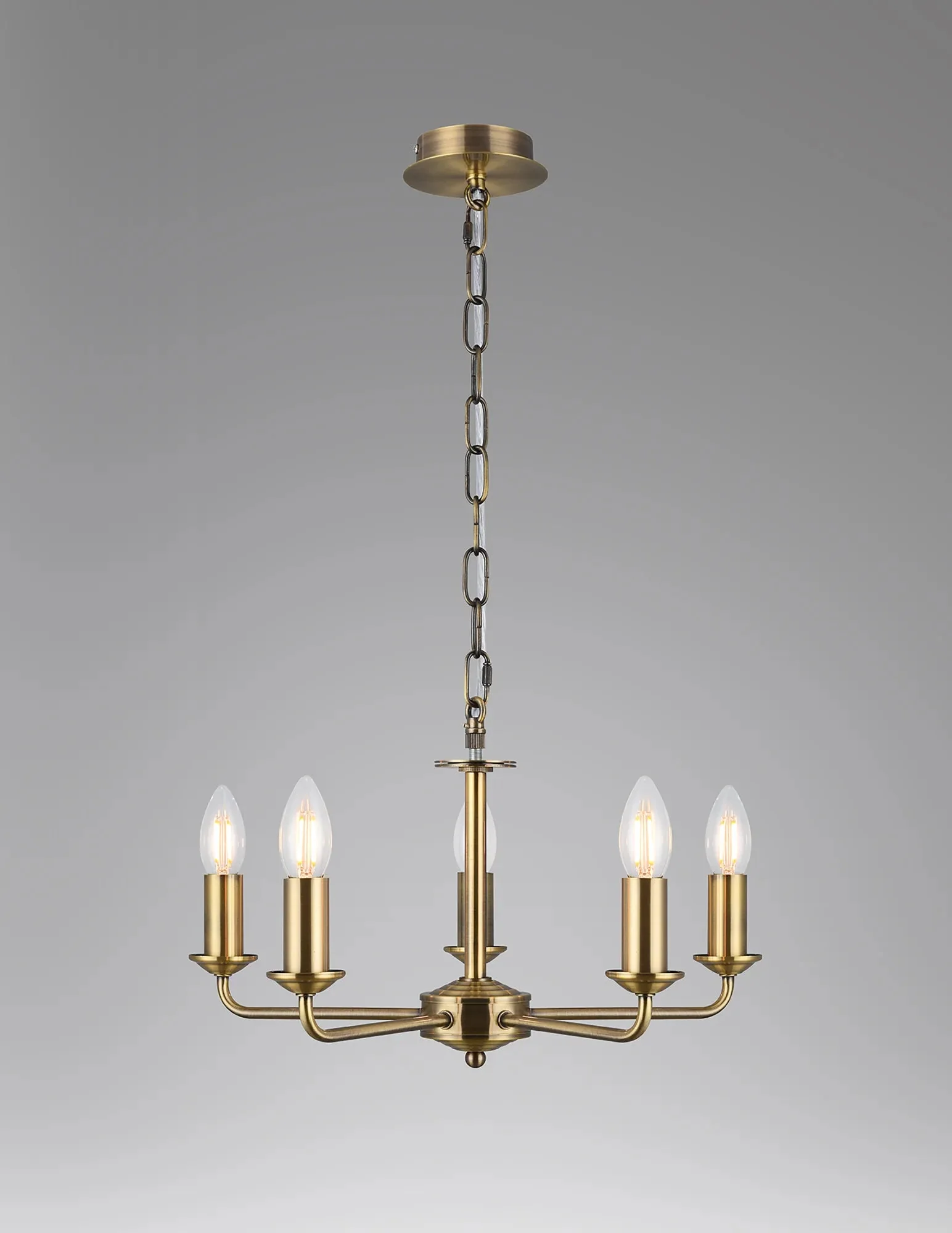 Banyan 3/5 Light Multi Arm Pendant Without Shade - Various Finishes - Image 5