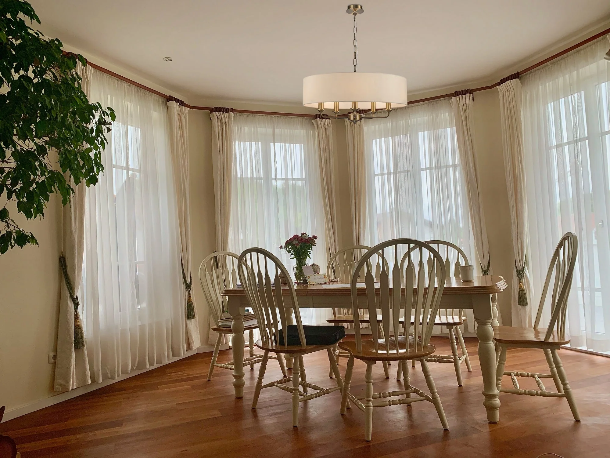 Banyan 3/5 Light Multi Arm Pendant Without Shade - Various Finishes - Image 6
