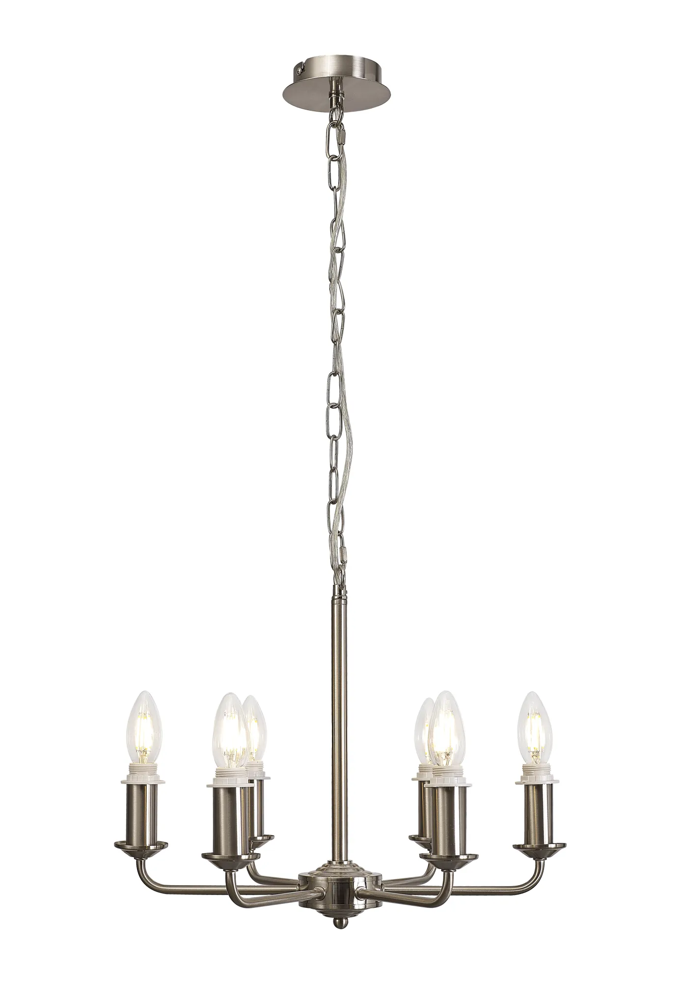 Banyan 6/8 Light Multi Arm Pendant/Semi Flush Shade- Various Finishes - Image 10