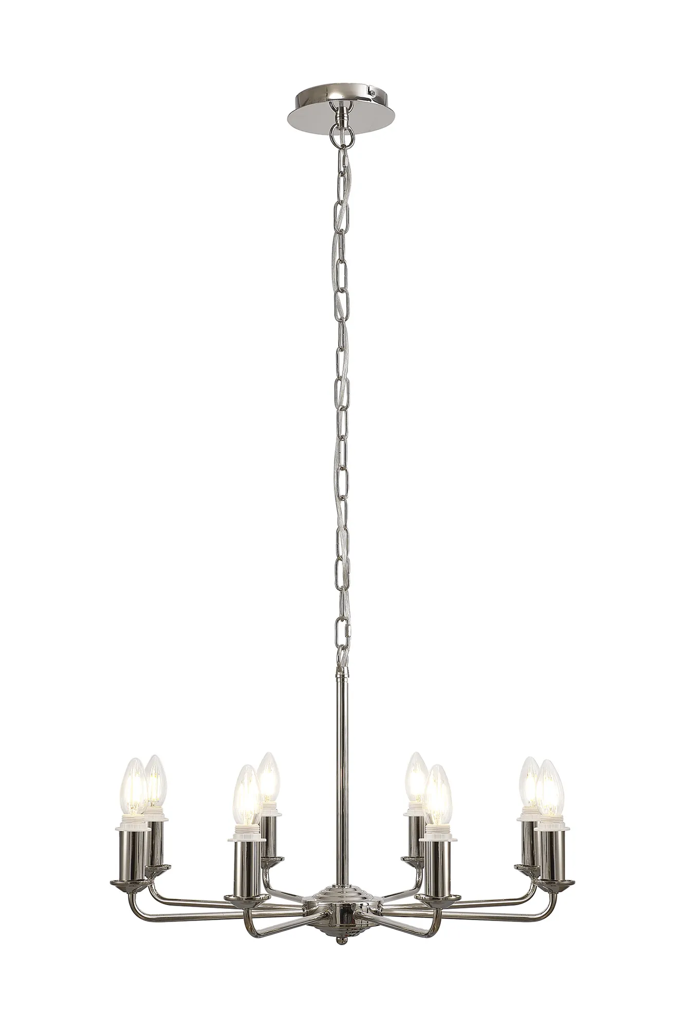 Banyan 6/8 Light Multi Arm Pendant/Semi Flush Shade- Various Finishes - Image 16