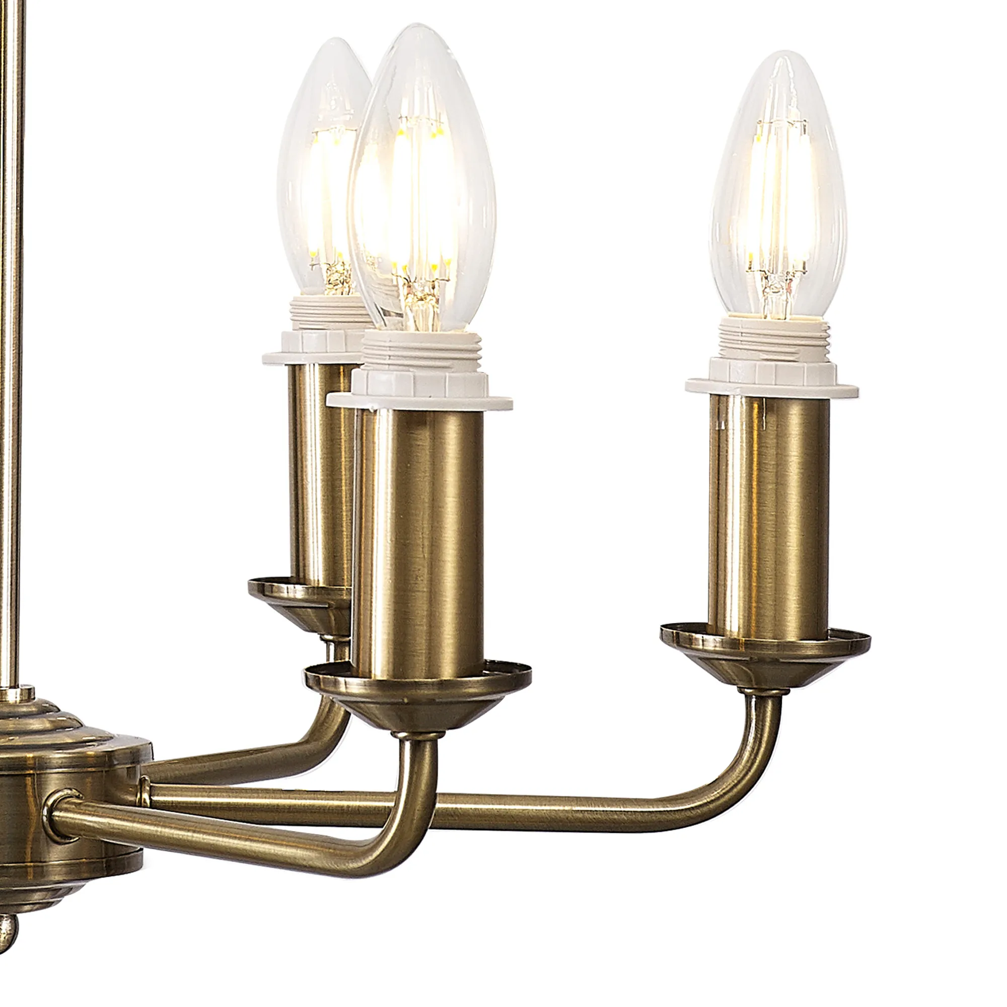 Banyan 6/8 Light Multi Arm Pendant/Semi Flush Shade- Various Finishes - Image 2