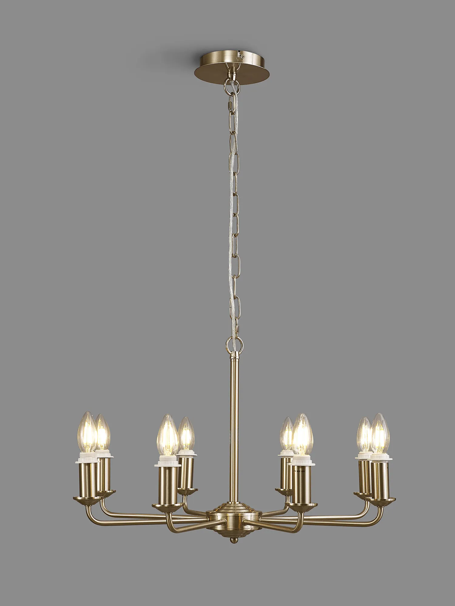 Banyan 6/8 Light Multi Arm Pendant/Semi Flush Shade- Various Finishes - Image 23