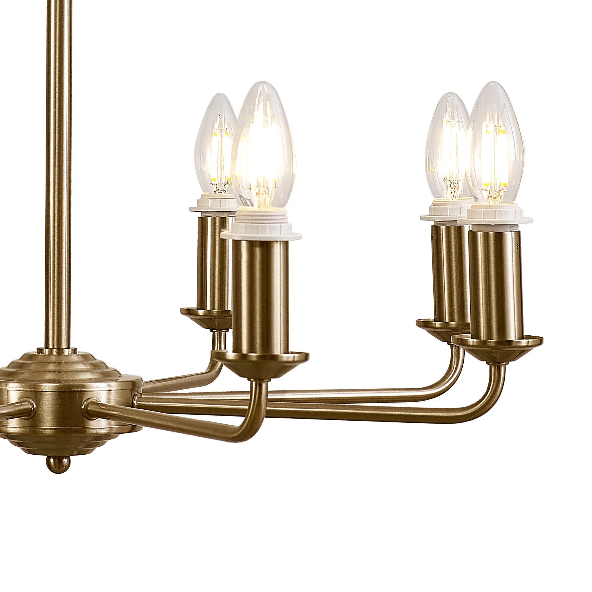 Banyan 6/8 Light Multi Arm Pendant/Semi Flush Shade- Various Finishes - Image 24